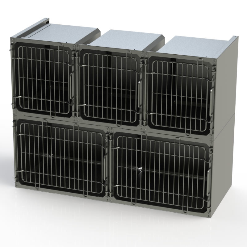 Stainless Steel Dog Kennels UK Manufacturer TECHNIK Veterinary