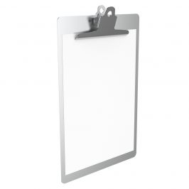 Stainless Steel Clipboard A4 Wall-hanging