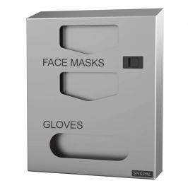 Stainless Steel Glove and Mask Dispenser