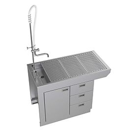 Slimline with Under Cupboard and Drawers