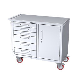 Secure Theatre Cabinet - drawer lock across