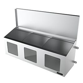 Consumable Dispenser with Vision Panel - Triple