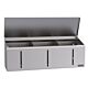 Consumable Dispenser with Vision Slot - Triple - L 670 x W 200 x H 254mm