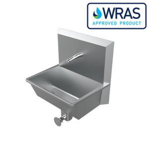 Knee Push Operated Hand Wash Station Sink