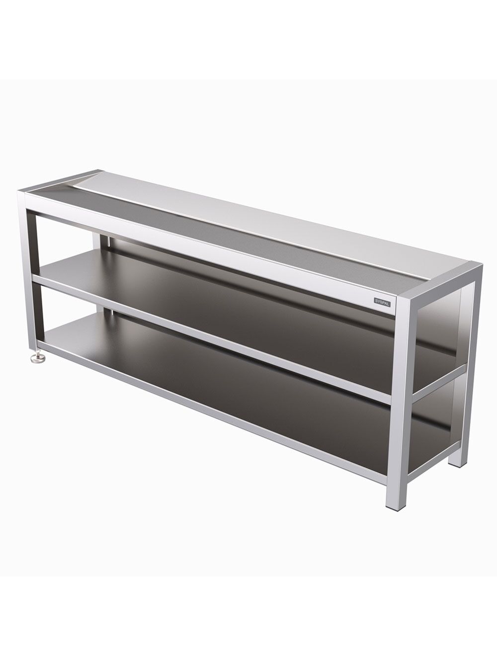 2 Tier Changing Room Bench with Rear Cladding - Image 3