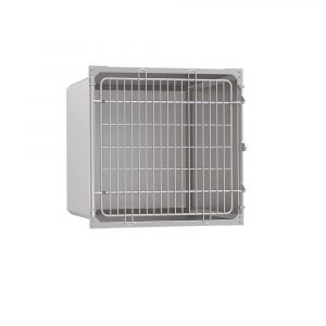 Stainless steel single kennel 650x500x700