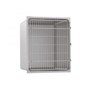 Stainless steel single kennel 650x800x700