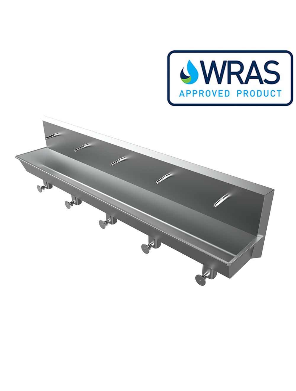 Knee Push Operated Hand Wash Station Sink - Image 6