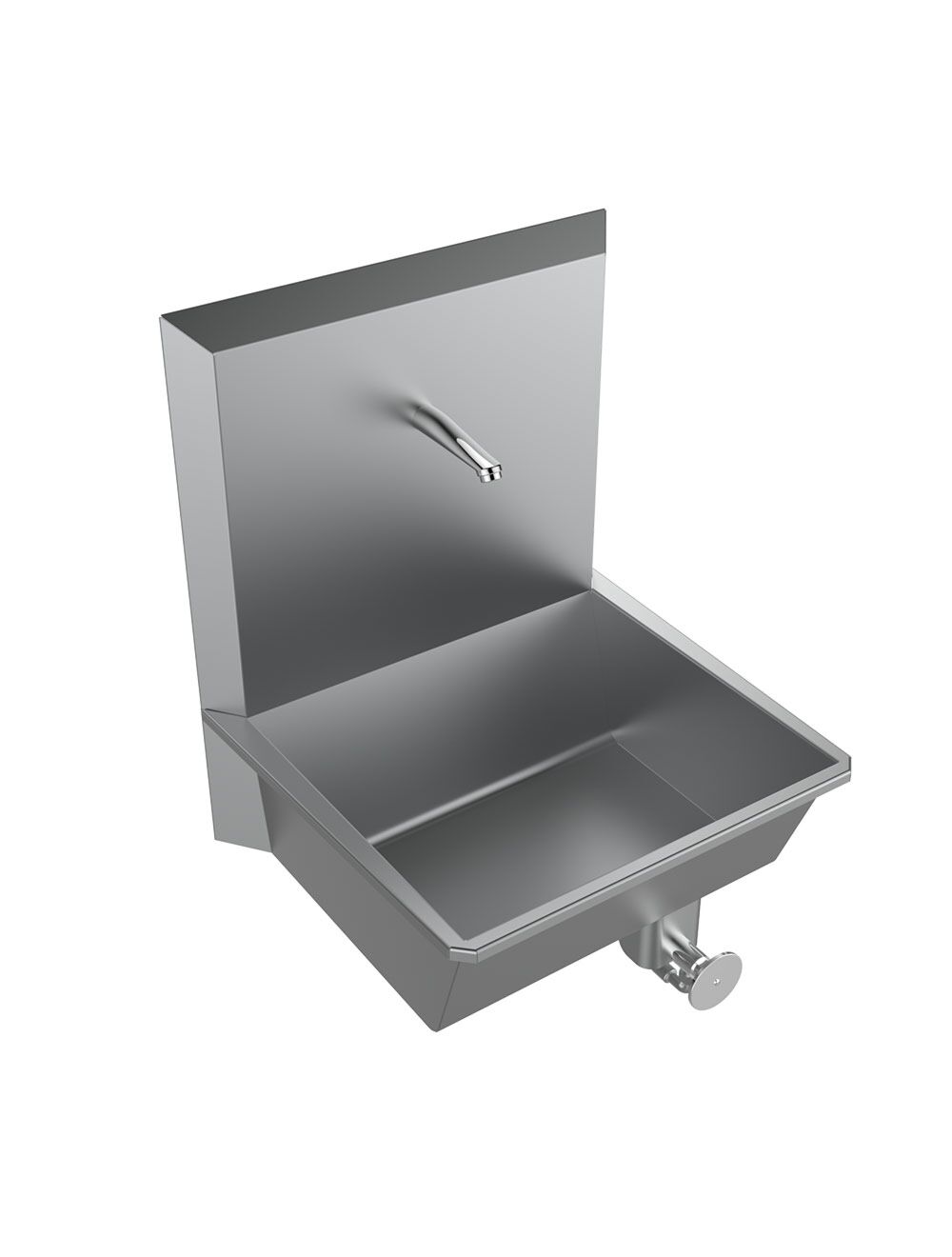 Knee Push Operated Hand Wash Station Sink - Image 2