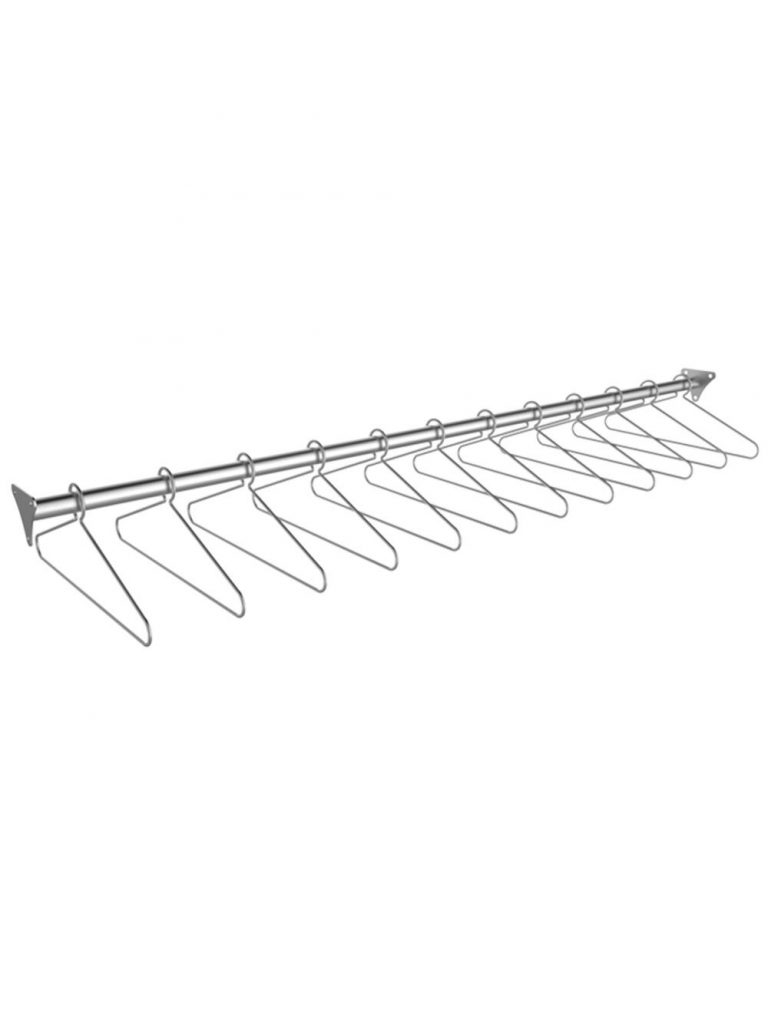 Angled Coat Rails Side Mounted Coat Rail - TECHNIK®